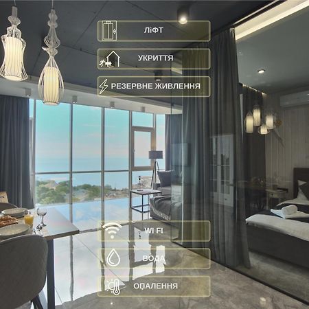 Gagarin Plaza Luxury Sea View Apartments Одесса Экстерьер фото